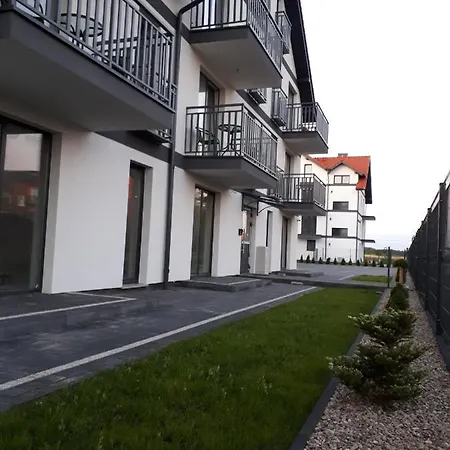 Apartament Sildatk Łeba Esterno foto